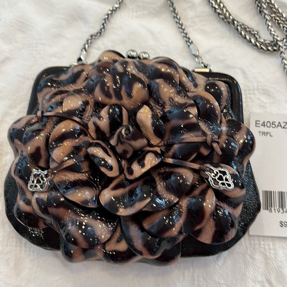 NWT Brighton Rosalie Shine coin purse on chain - Picture 2 of 8